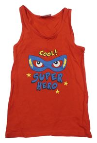 Červené tielko so škraboškou - Super Hero INFINITY KIDS
