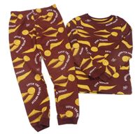Vínové pyžamo s obrázky - Harry Potter M&S
