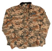 Hnědá army košile