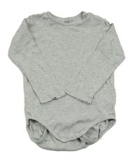 Šedé melírované body H&M