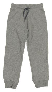 Šedé melírované tepláky Lupilu