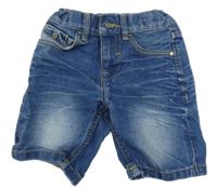 Modré rifľové kraťasy Matalan