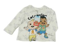 Nové - Biele tričko s Cocomelon Shein