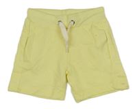 Žluté teplákové kraťasy Zeeman