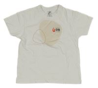 Biele tričko s potlačou