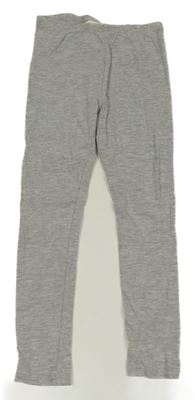 Sivé melírované legíny H&M