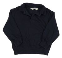 Tmavomodrá mikina H&M