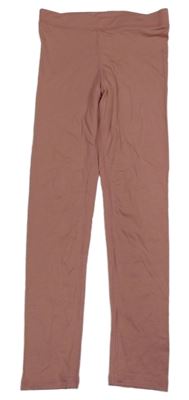 Svetloružové spodné legíny H&M