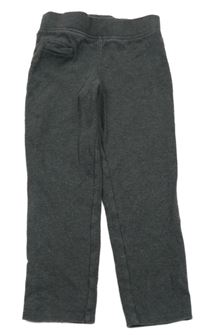 Tmavosivé teplákové nohavice M&S