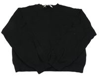 Čierny ľahký crop sveter H&M