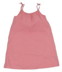 Ružové krepové šaty Nutmeg