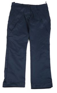 Modrošedé slavnostní kalhoty