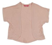 Svetloružové svetrové bolerko
