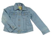 Svetlomodrá rifľová bunda S. Oliver