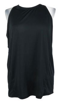 Dámsky čierny športový funkčný top Workout