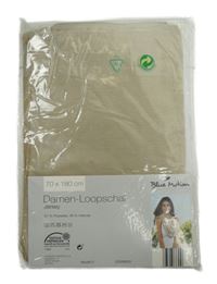 Nové - Dámská béžová vzorovaná límcová šála Blue Motion