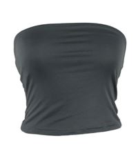 Dámsky sivý bandeau top Shein