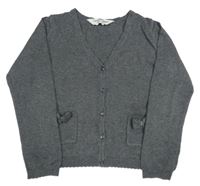 Sivý prepínaci sveter s vreckami H&M