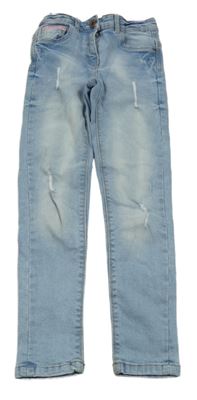 Modré skinny rifle s prošoupáním Little kids