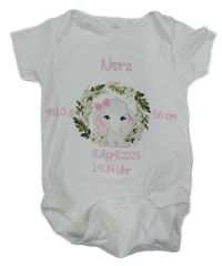 Bílé body se slonem 