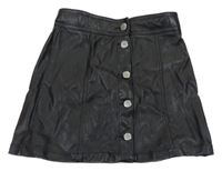 Čierna potiahnuté á prepínaci sukňa H&M