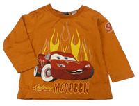 Oranžové triko s McQueeenem H&M