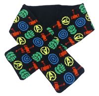 Černo-barevná šála - Avengers 
