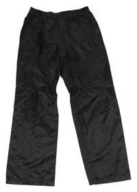 Čierne šušťákové nepromokavé nohavice Regatta