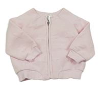 Svetloružová prepínaci mikina s hviezdami H&M