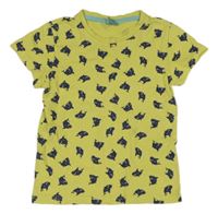 Svetlozelené tričko so žralokmi Kiki&Koko