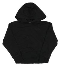 Čierna crop mikina s kapucňou Pepperts