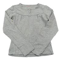 Sivé melírované tričko Vertbaudet