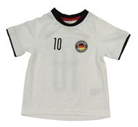 Bílo-černý fotbalový dres Deutschland H&M