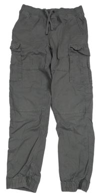 Šedé cargo cuff rifle H&M