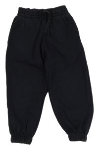 Tmavomodré cuff tepláky TU 