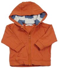 Tehlová prepínaci mikina s kapucňou John Lewis