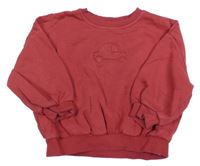 Červená oversize mikina s autom George