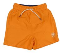 Oranžové plážové kraťasy George 