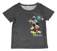 Šedé sportovní tričko s Mickeym