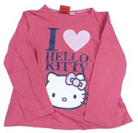 Jahodové tričko s Kitty Sanrio