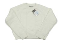 Nové - smotanový žinylkový sveter so vzorom PRIMARK