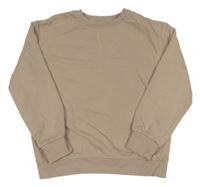 Béžovohnědá mikina PRIMARK