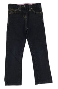 Tmavomodré skinny rifle Baker
