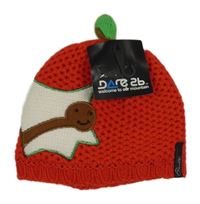 Nové - Červená pletená funkčná čapica so vzorom Dare 2B