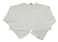 Biela crop mikina H&M