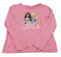 Ružové tričko s Barbie