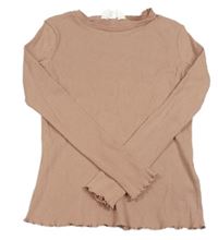 Starorůžové žebrované triko H&M