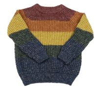 Farebný pletený sveter Primark
