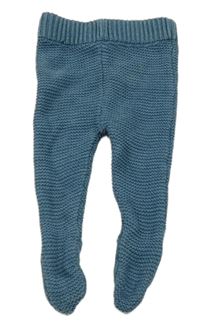 Tmavomodré pletené polodupky Lupilu