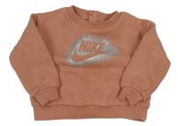 Ružová mikina s logom zn. Nike